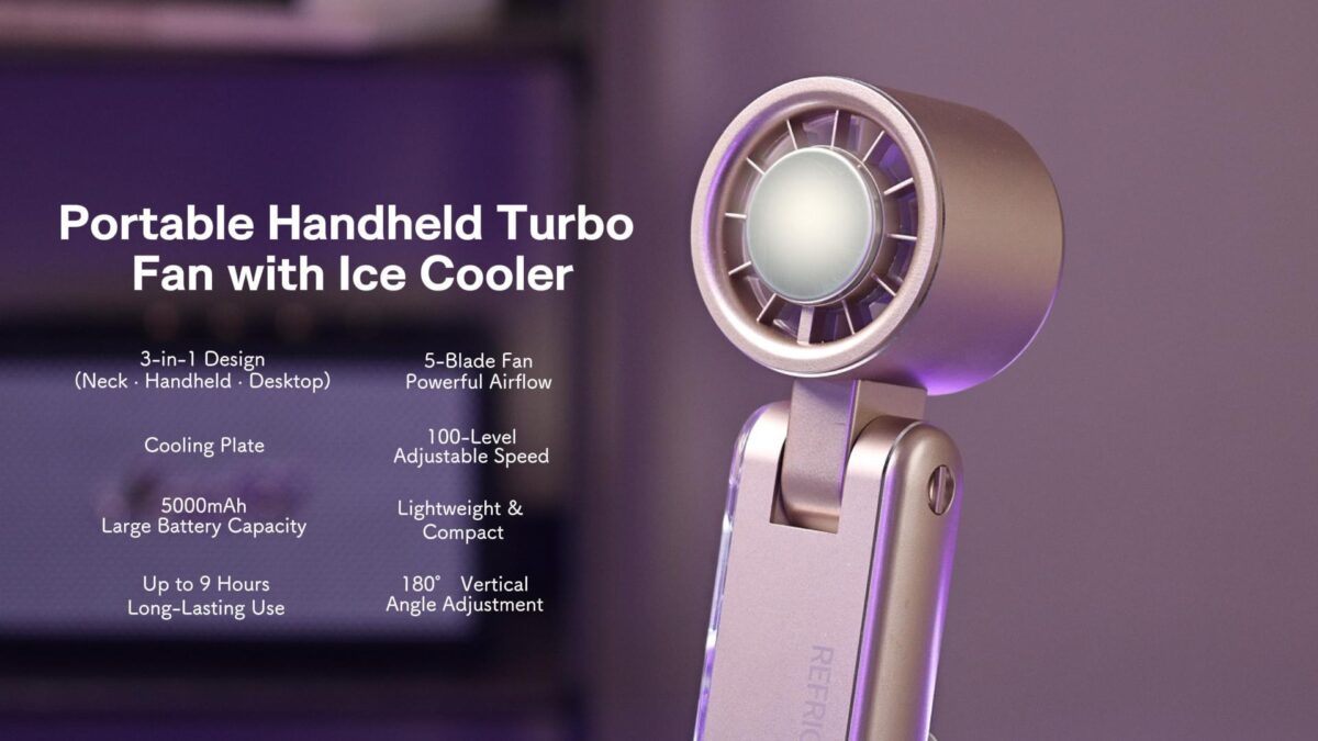 handheld mini fan