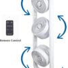 triple fan tower