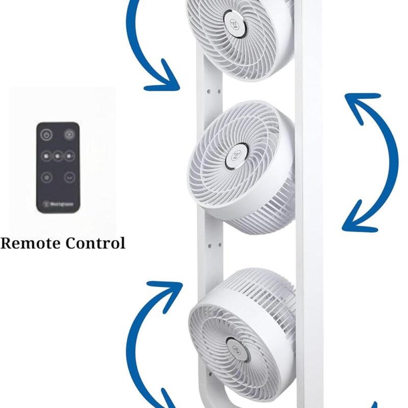 triple fan tower