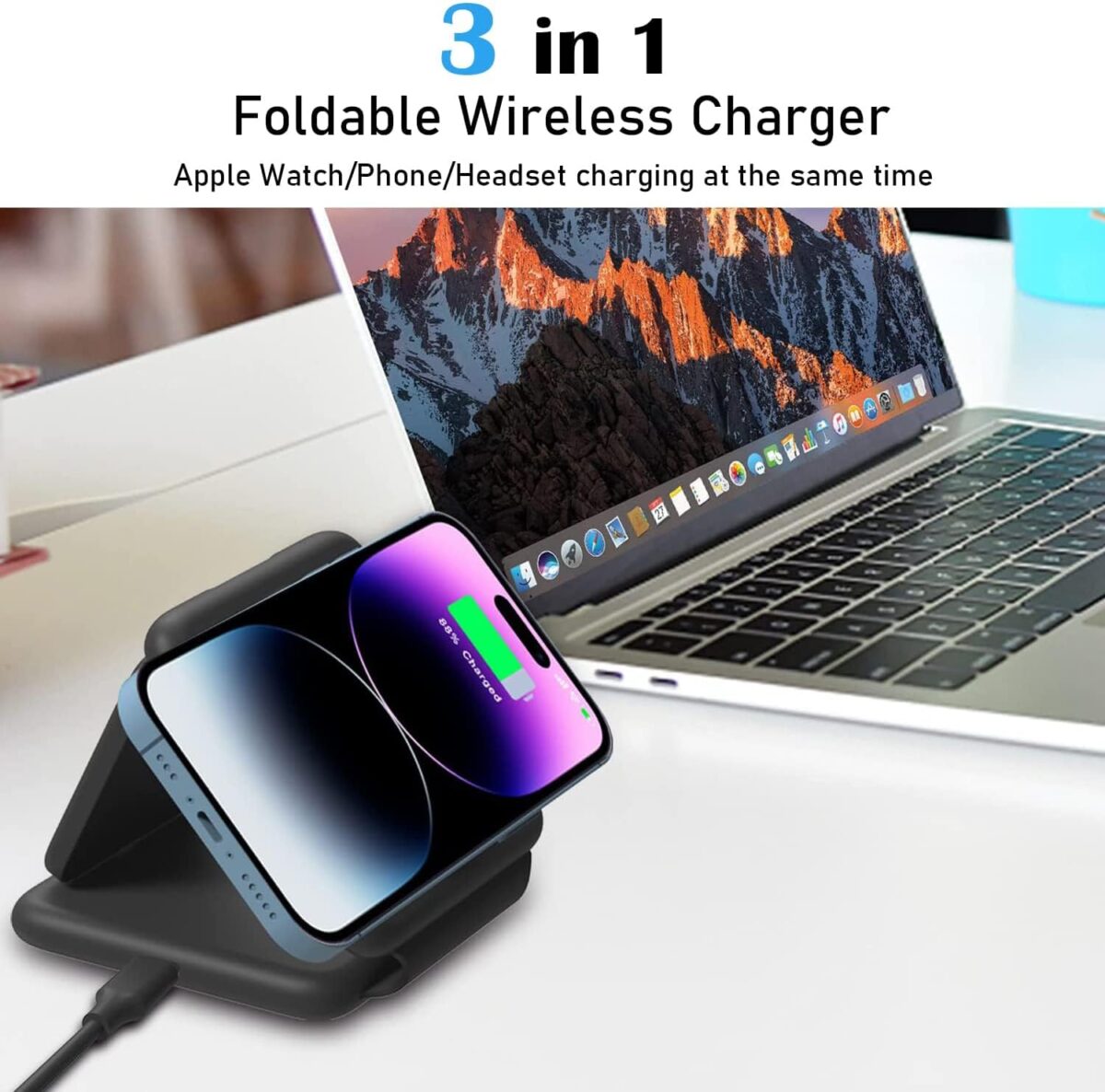 3 in 1 wireless charger
