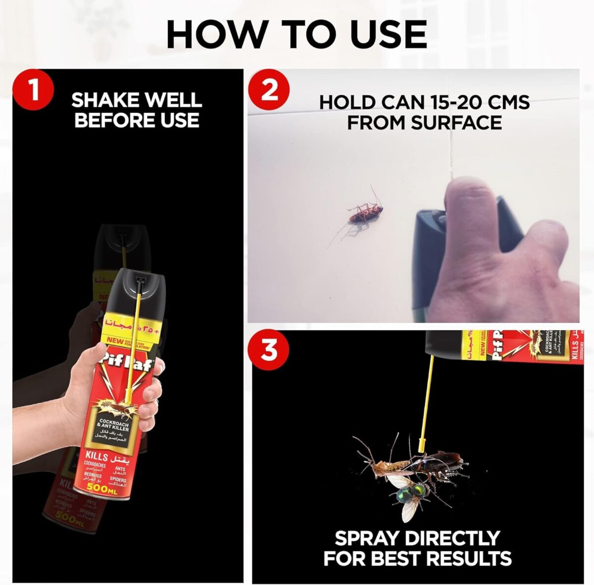 cockroach & ant killer spray