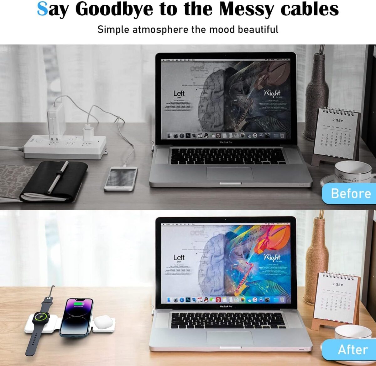 3 in 1 wireless charger