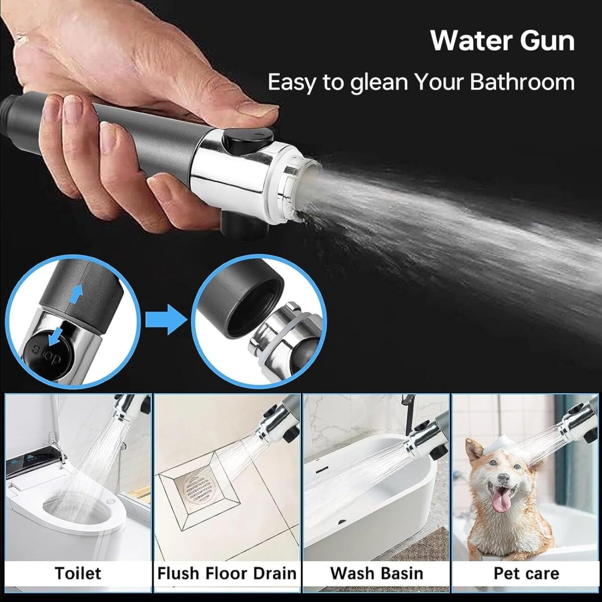 pressure shower head